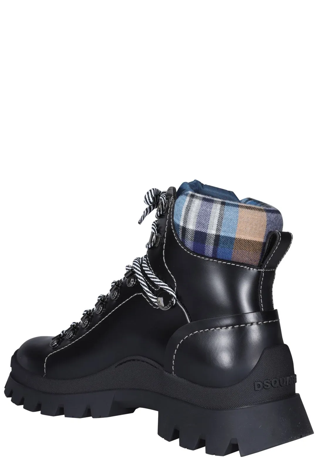 Dsquared2 Lace-Up Hiking Boots