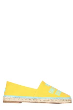Dsquared2 Logo Slogan Jacquard Espadrilles