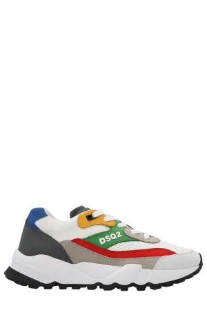 Dsquared2 Platform Lace-Up Sneakers