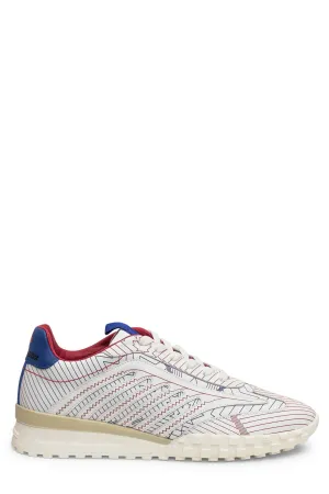 Dsquared2 Printed Lace-Up Sneakers