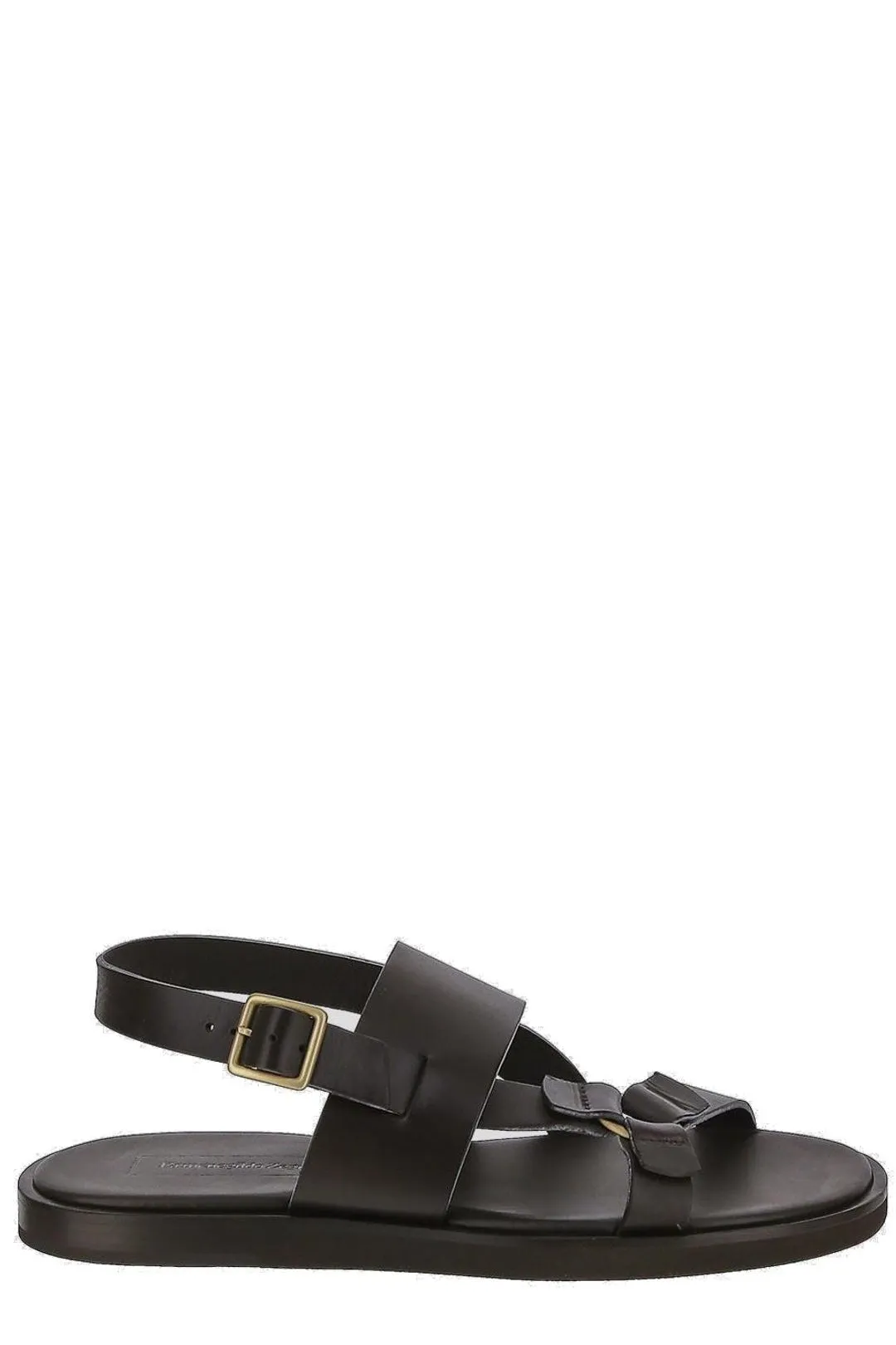 Ermenegildo Zegna Logo Detailed Sandals