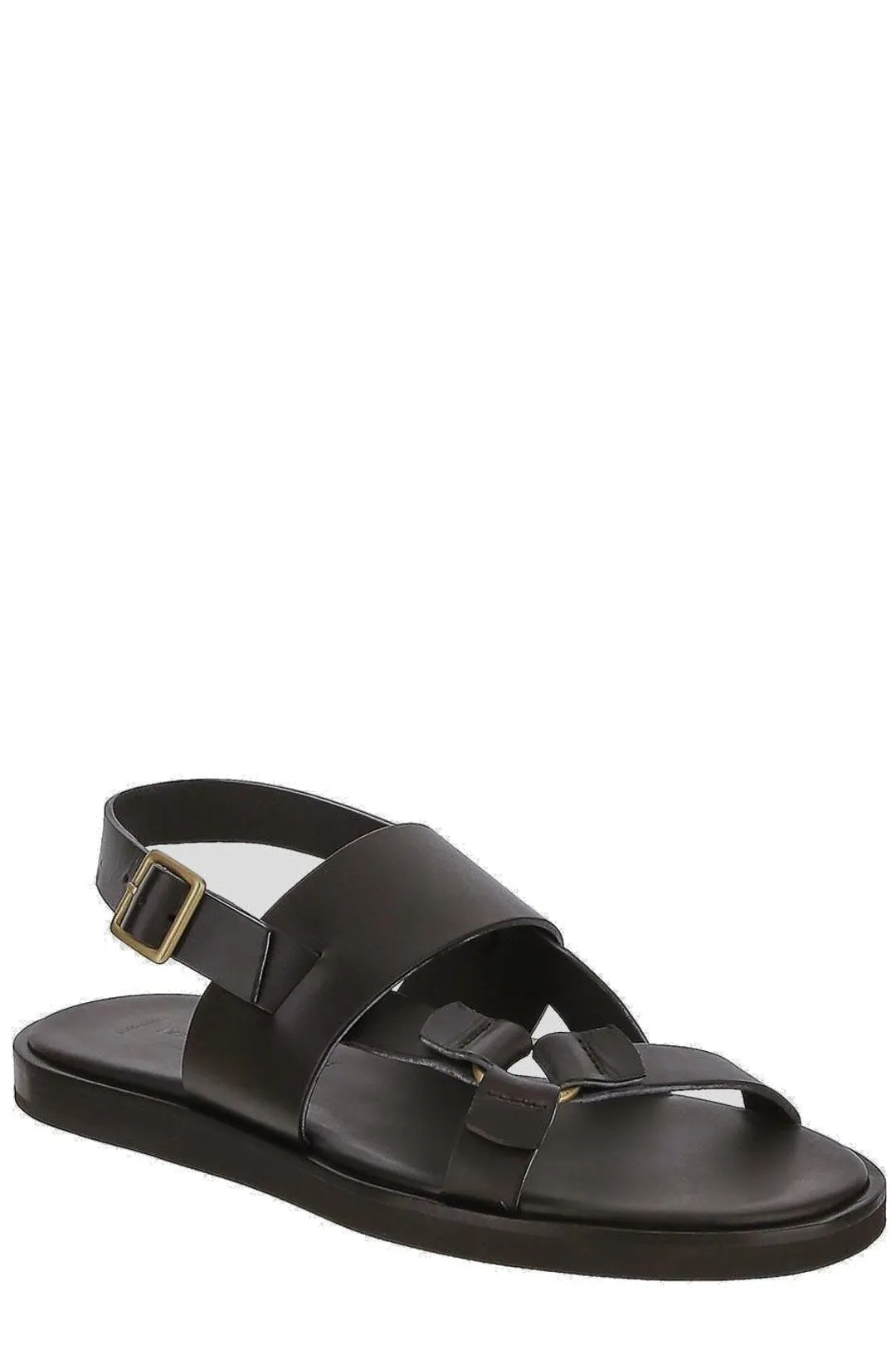 Ermenegildo Zegna Logo Detailed Sandals