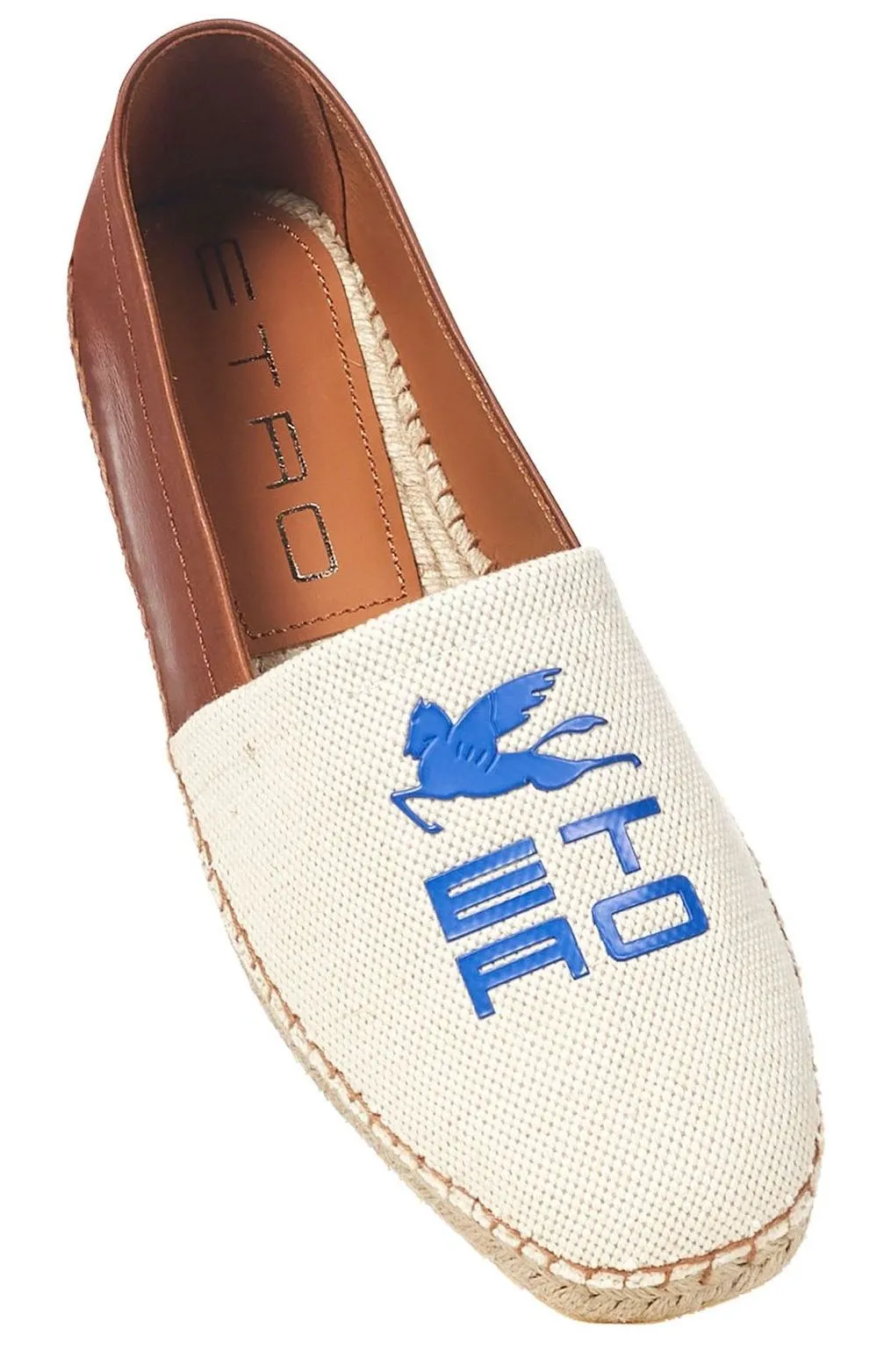 Etro Logo Printed Slip-On Espadrilles
