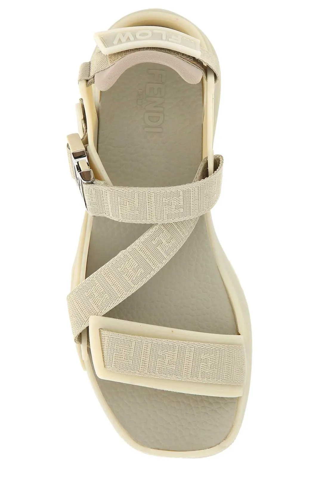 Fendi Buckle Detailed Strap Sandals