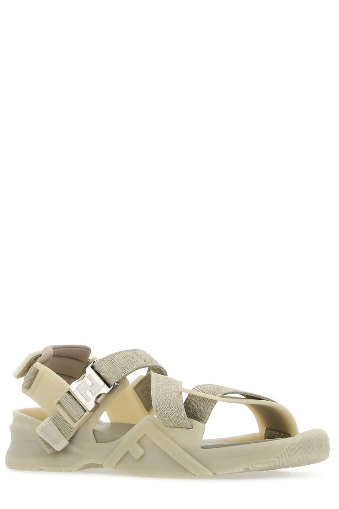 Fendi Buckle Detailed Strap Sandals