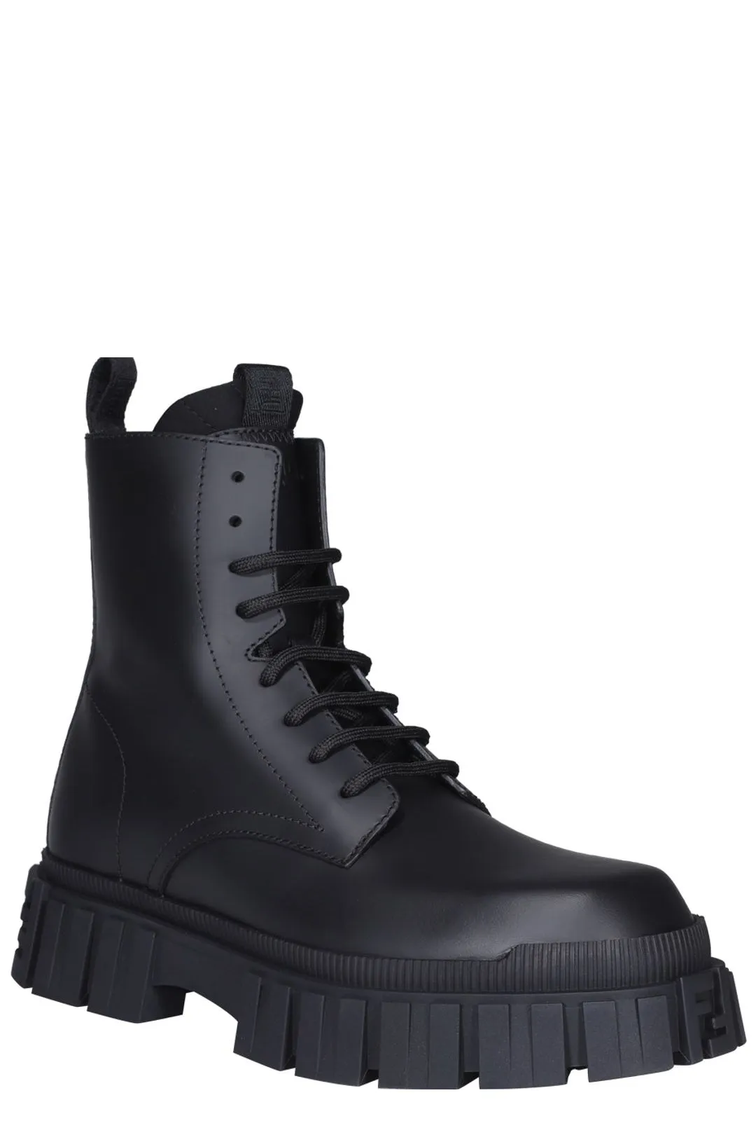 Fendi Force Lace-Up Ankle Boots