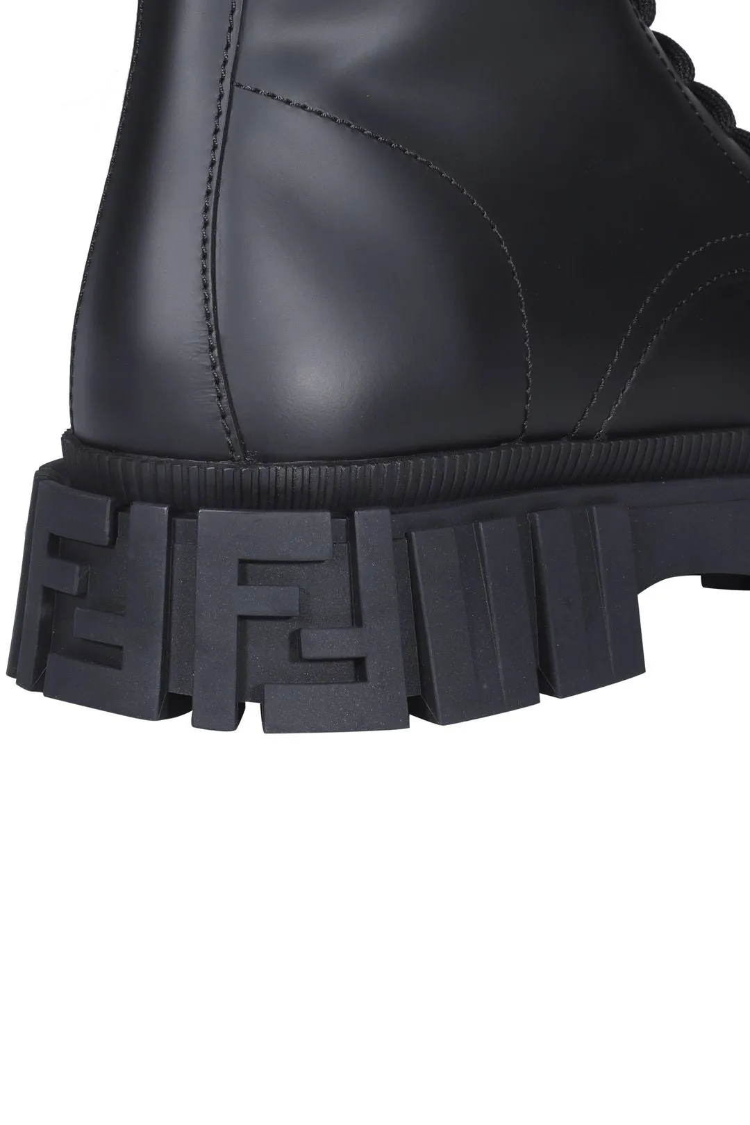 Fendi Force Lace-Up Ankle Boots