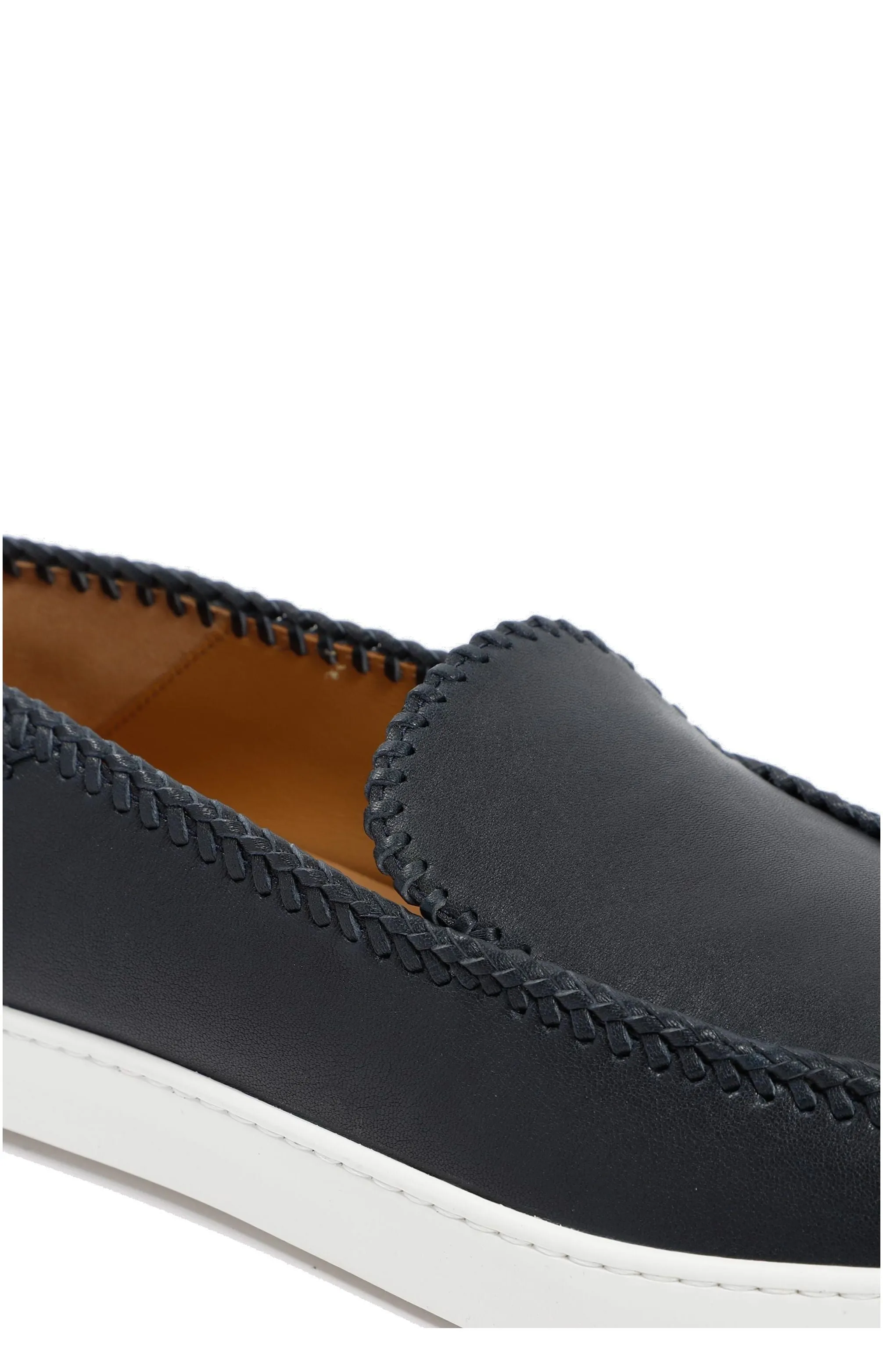 Giorgio Armani Round-Toe Slip-On Espadrilles