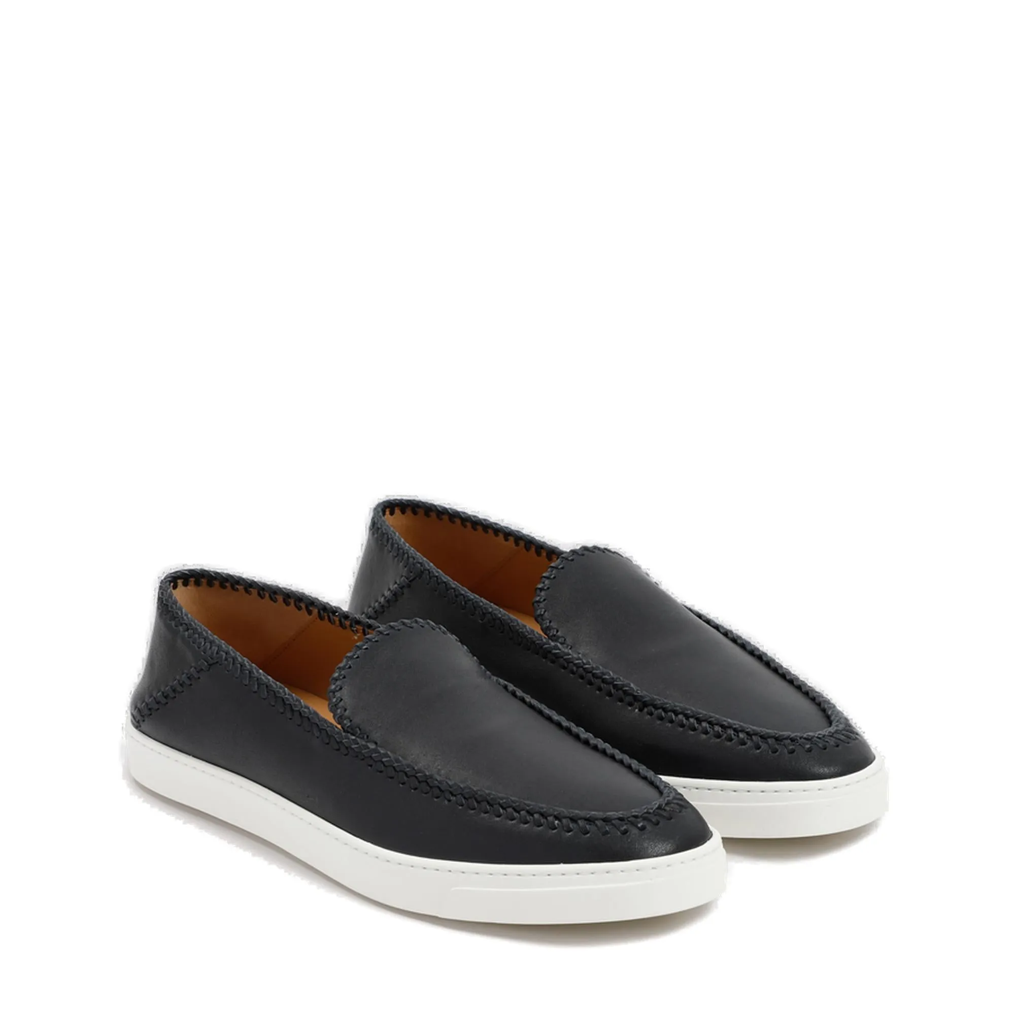 Giorgio Armani Round-Toe Slip-On Espadrilles