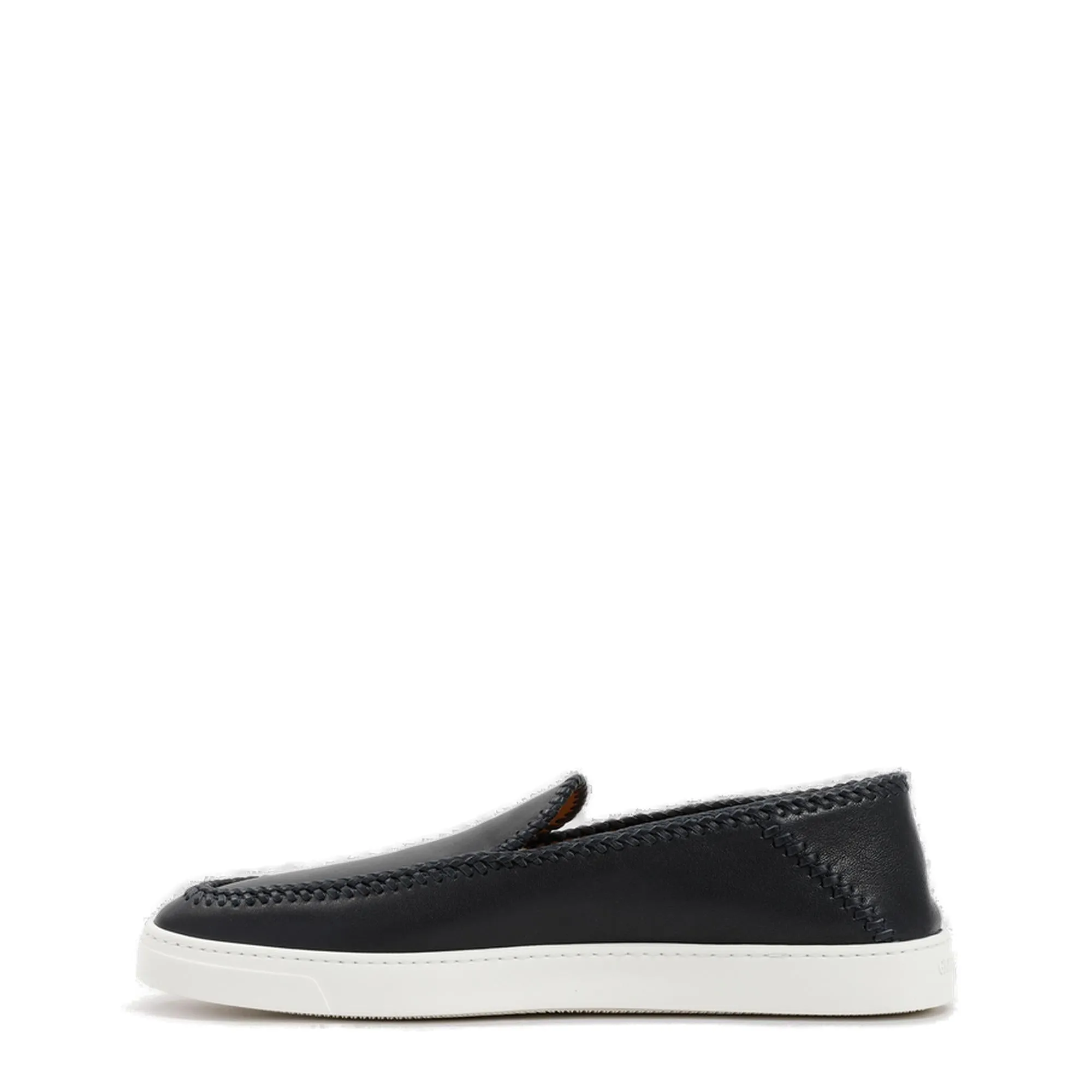 Giorgio Armani Round-Toe Slip-On Espadrilles