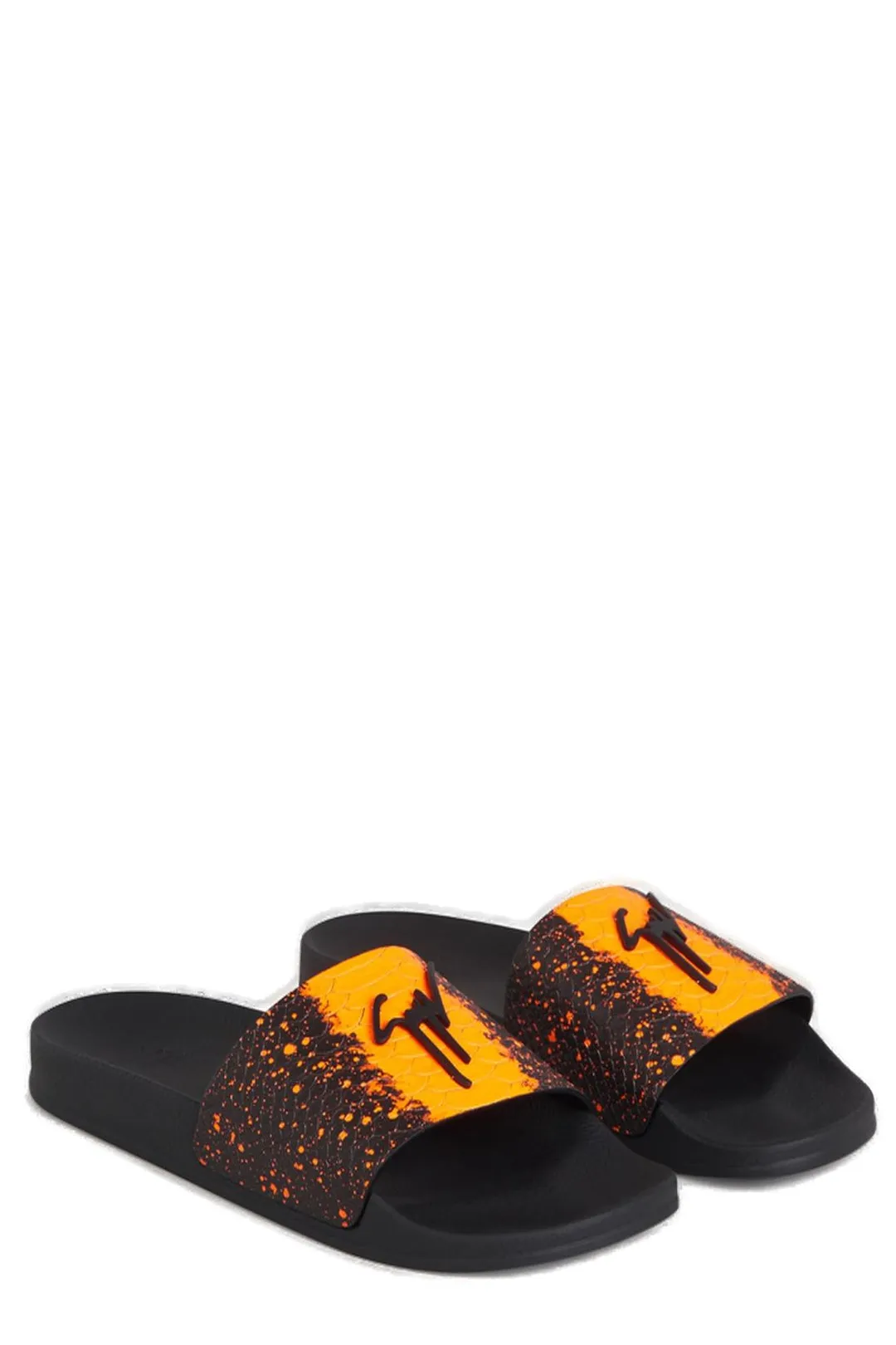 Giuseppe Zanotti Brett Logo Detailed Sandals