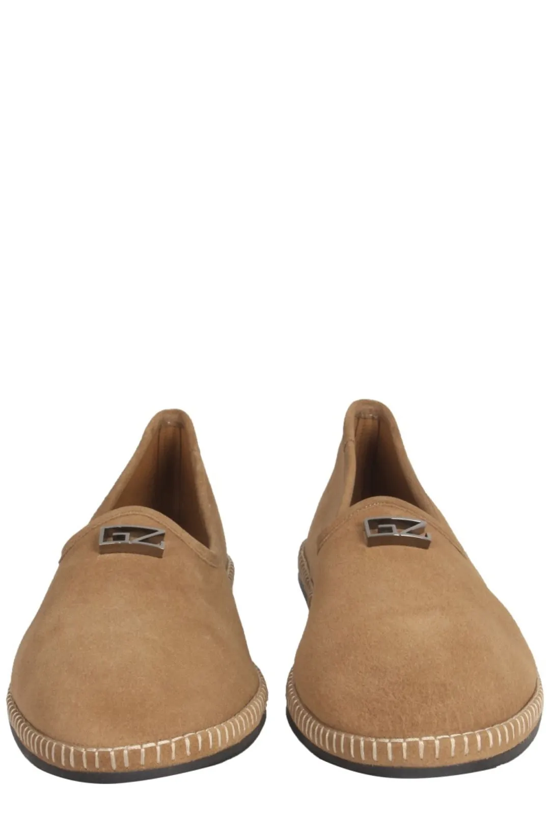 Giuseppe Zanotti Otium Logo Plaque Loafers