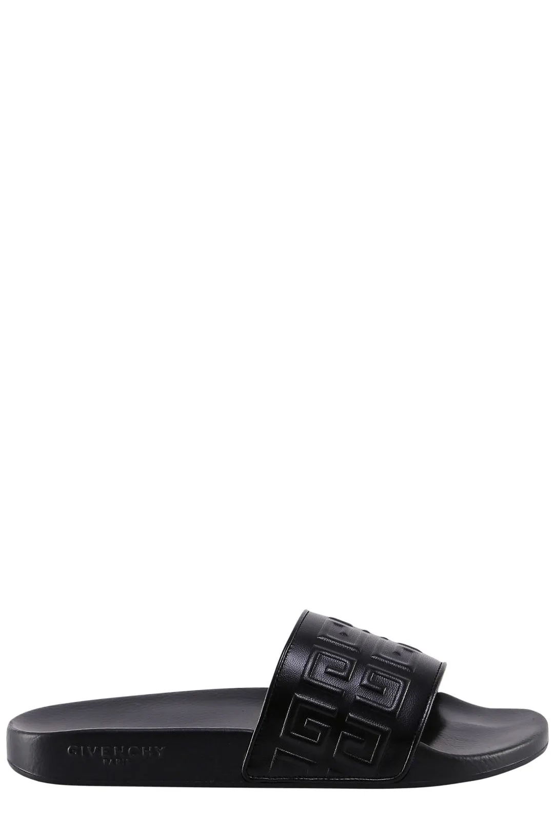 Givenchy Embossed Paris Flat Sandals