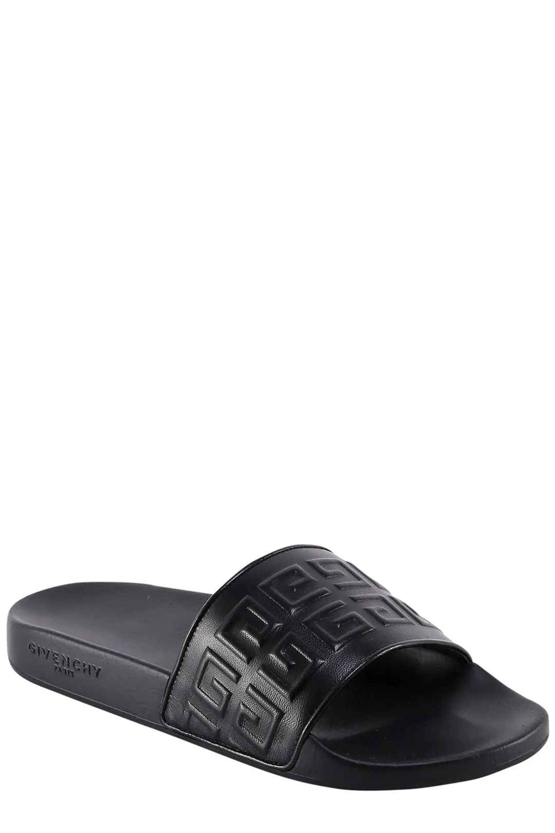 Givenchy Embossed Paris Flat Sandals