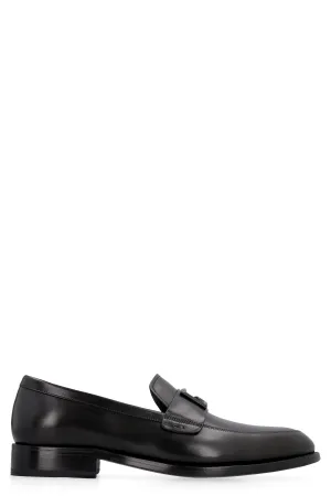 Givenchy Logo Plaque Slip-On Loafers