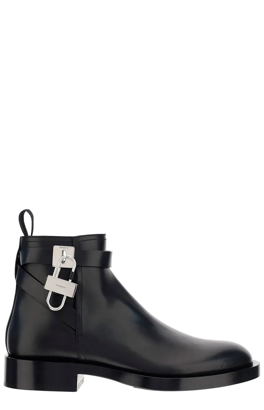 Givenchy Padlock Ankle Boots