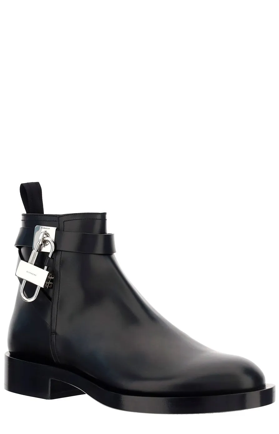 Givenchy Padlock Ankle Boots