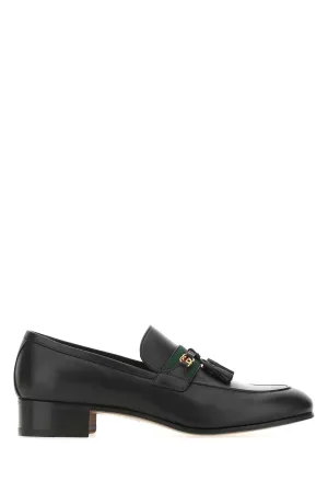 Gucci Web Interlocking G Loafers