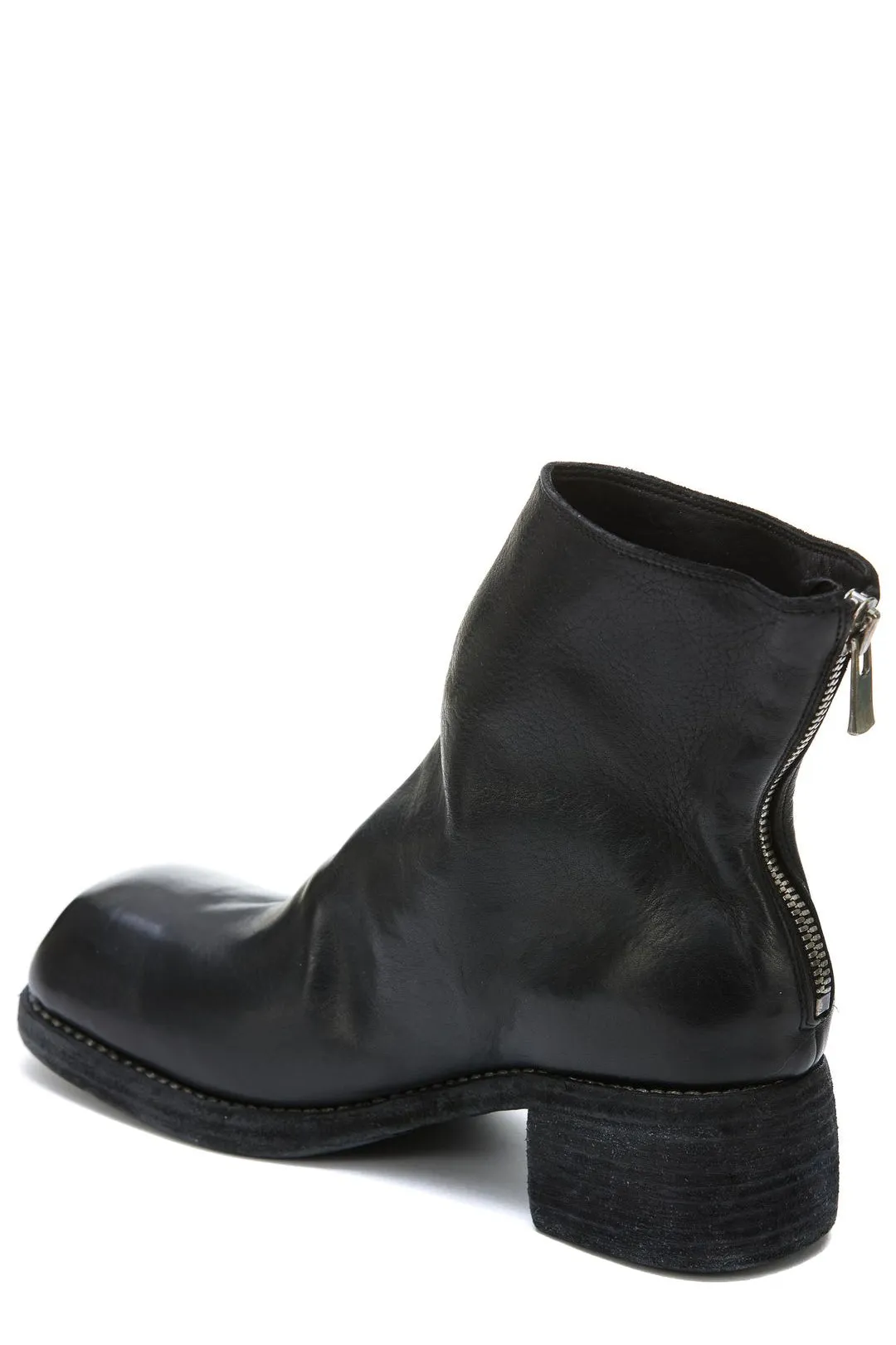 Guidi Back Zipped Ankle Boots