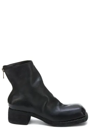 Guidi Back Zipped Ankle Boots