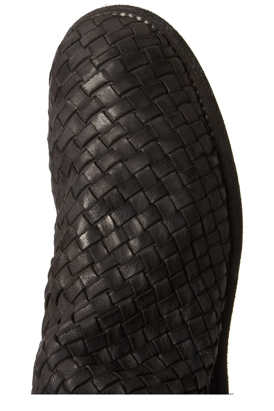 Guidi Braided Back-Zip Boots