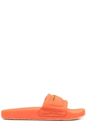 Heron Preston Logo Patch Open-Toe Slides