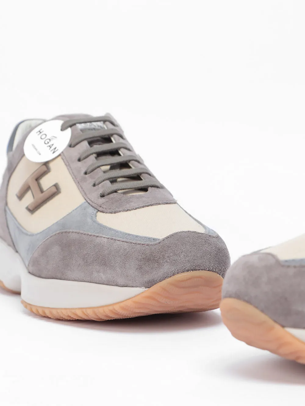 Hogan Interactive Flocked Sneakers