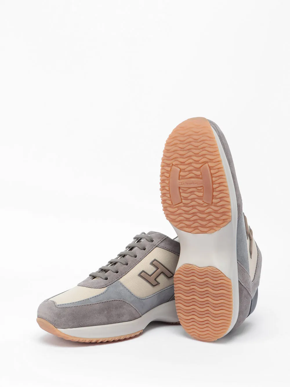 Hogan Interactive Flocked Sneakers