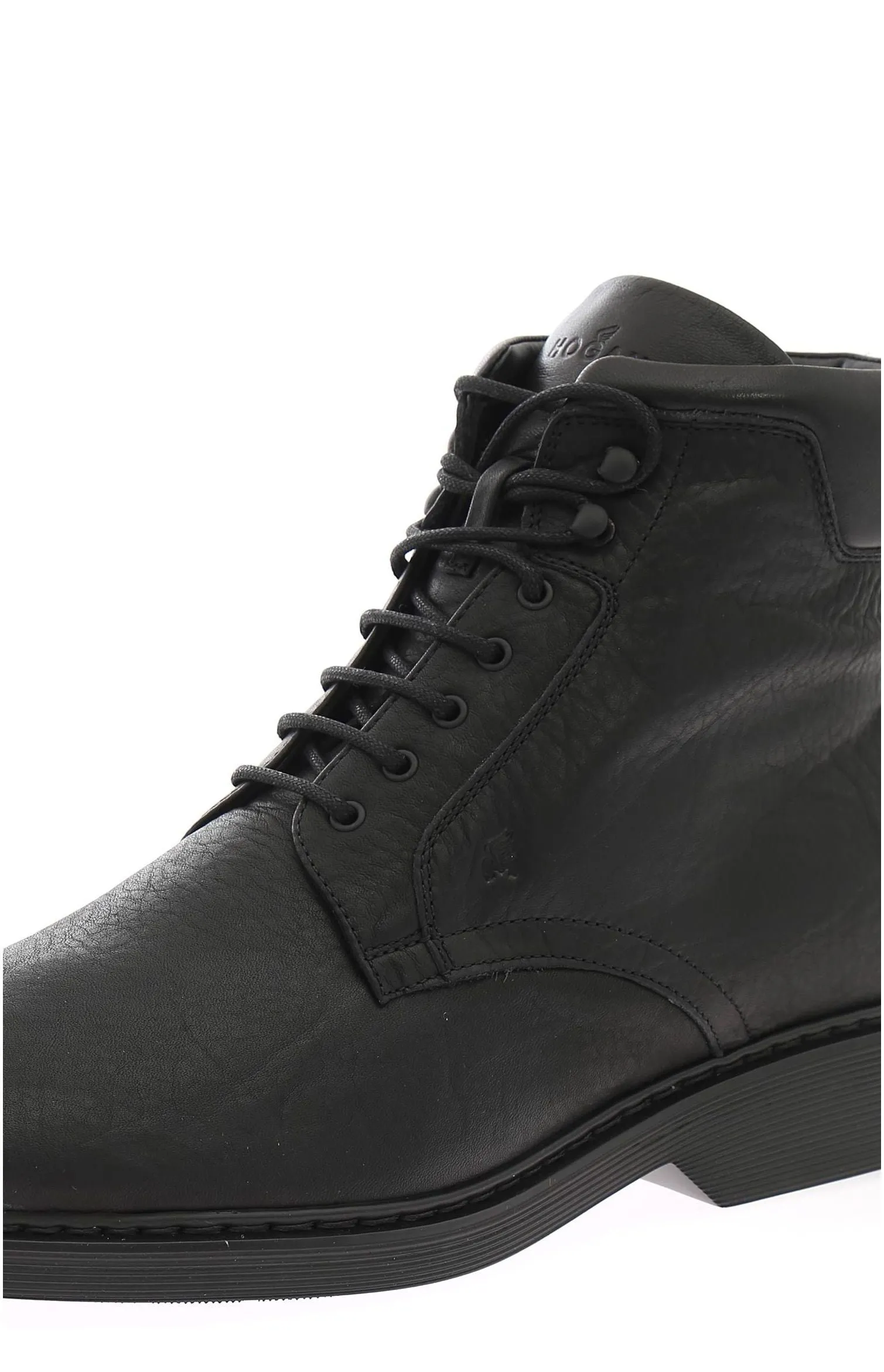Hogan Lace-Up Ankle Boots