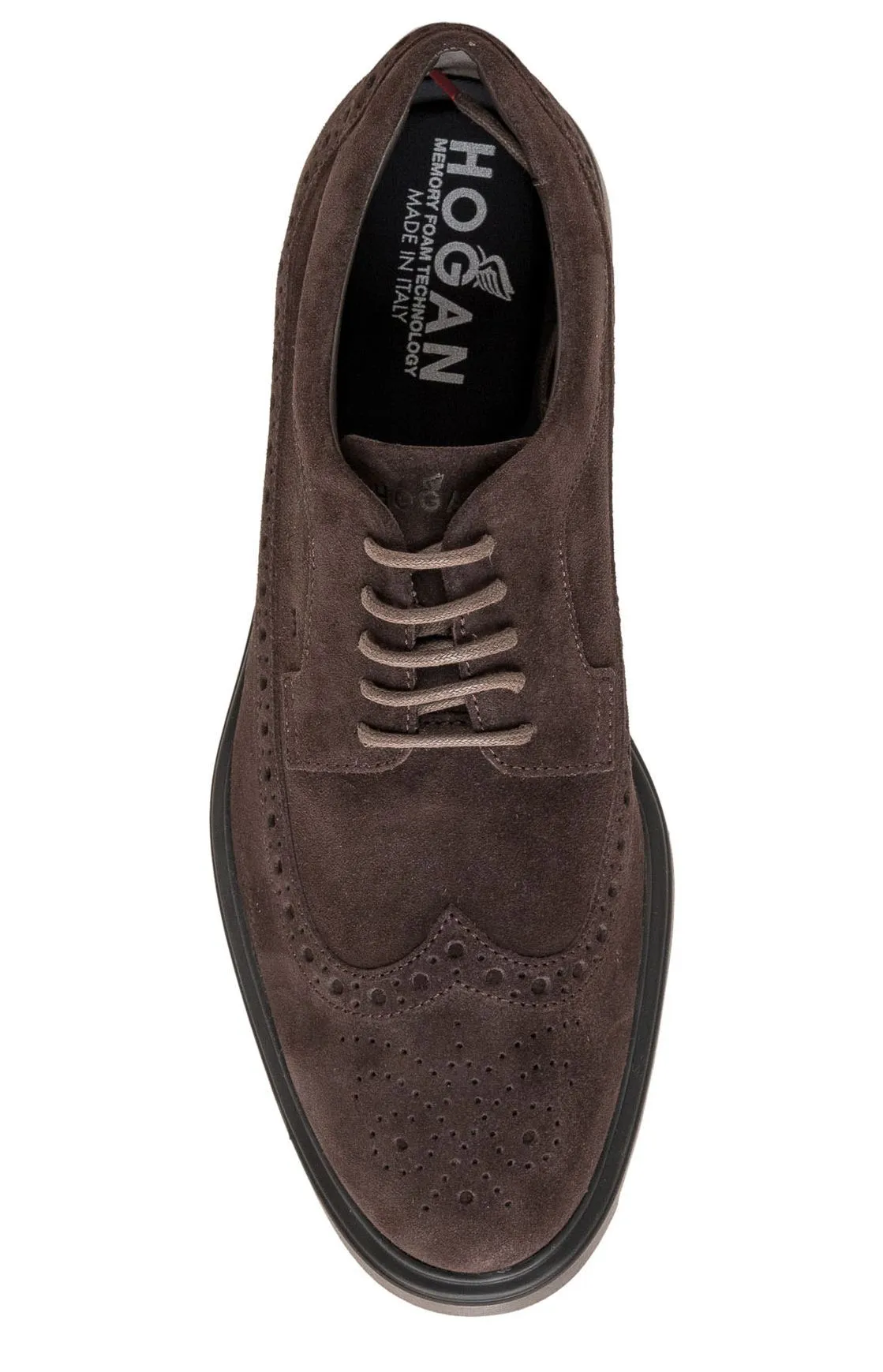 Hogan Route Lace-Up Derby Shoes