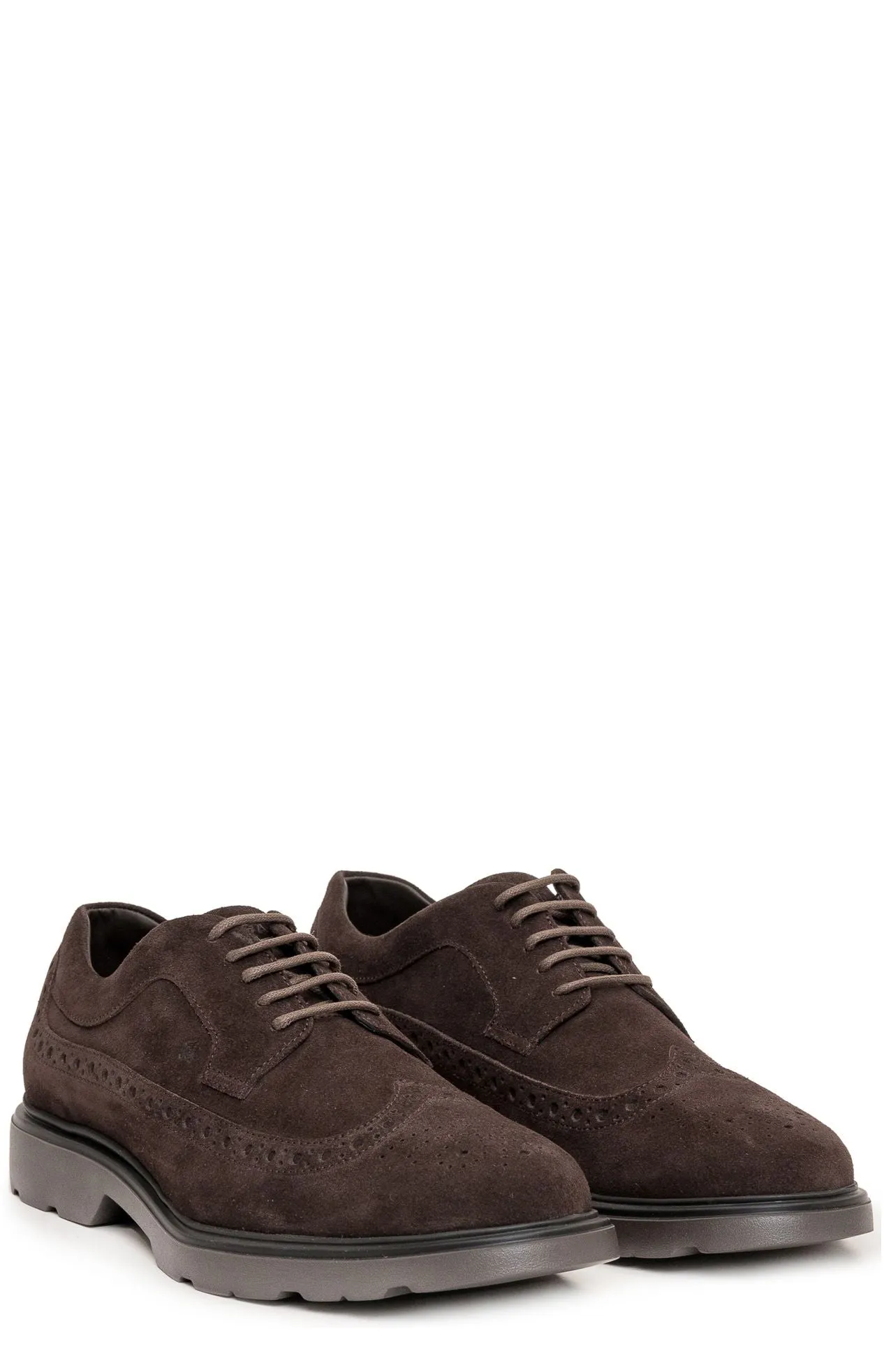 Hogan Route Lace-Up Derby Shoes