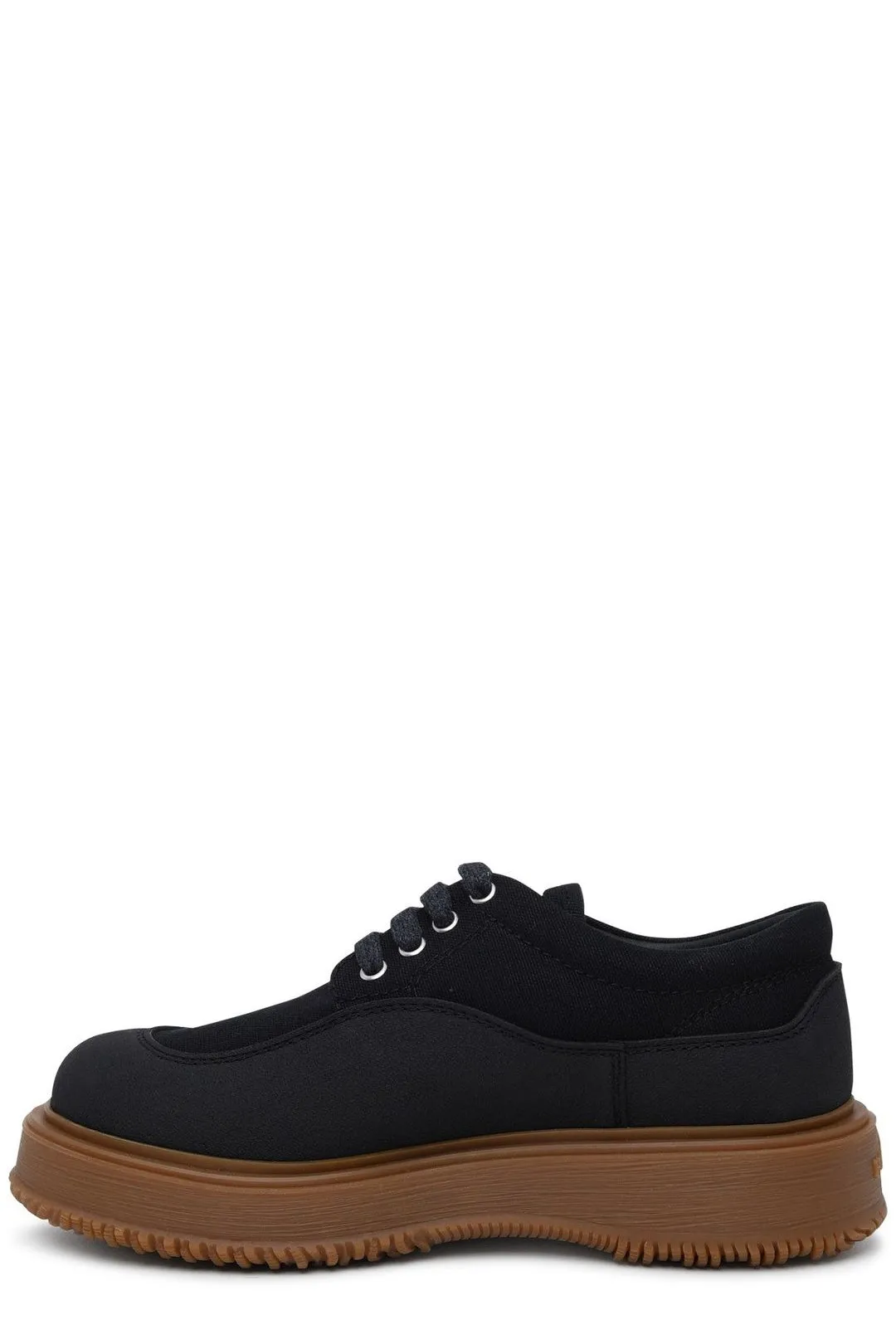 Hogan Untraditional Logo Embossed Lace-Up Shoes