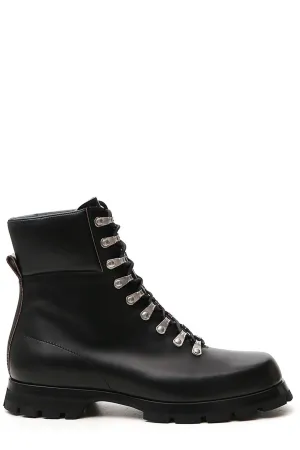Jil Sander Lace-Up Boots