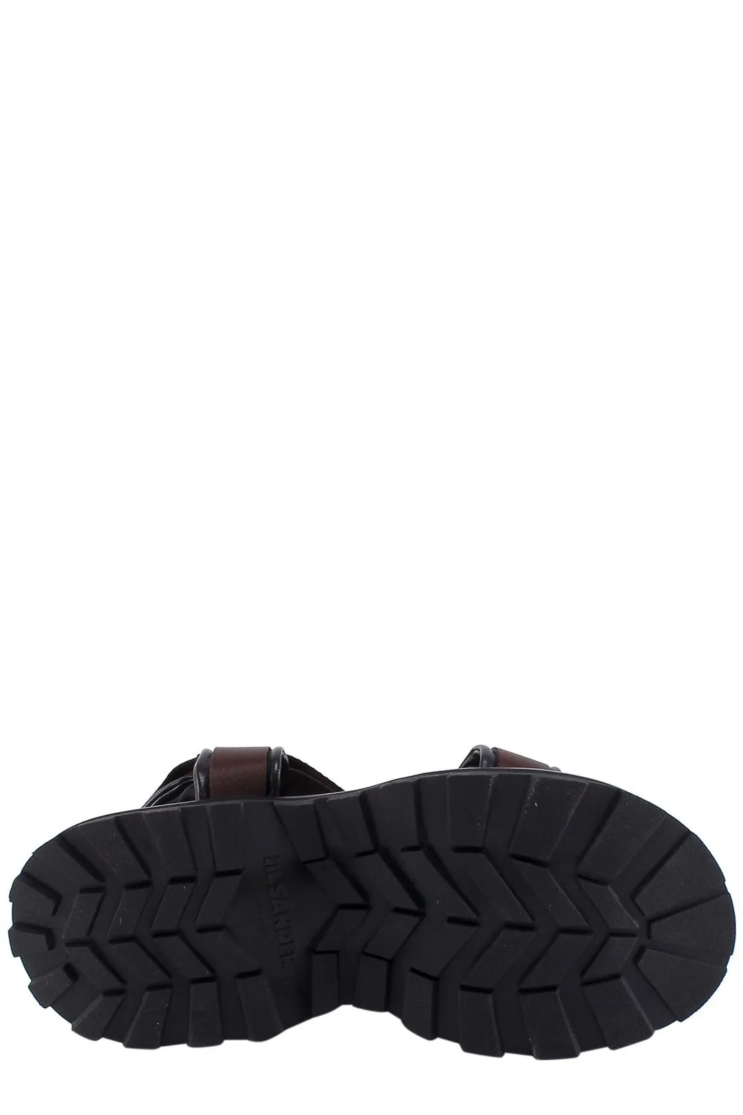 Jil Sander Logo Detailed Platform Sandals