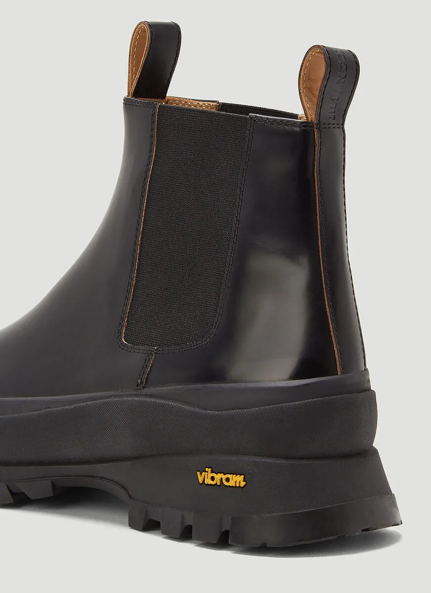 Jil Sander Slip-On Chelsea Boots