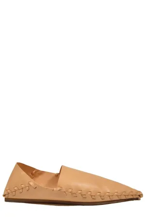 Jil Sander Stitched Soft-Back Loafers