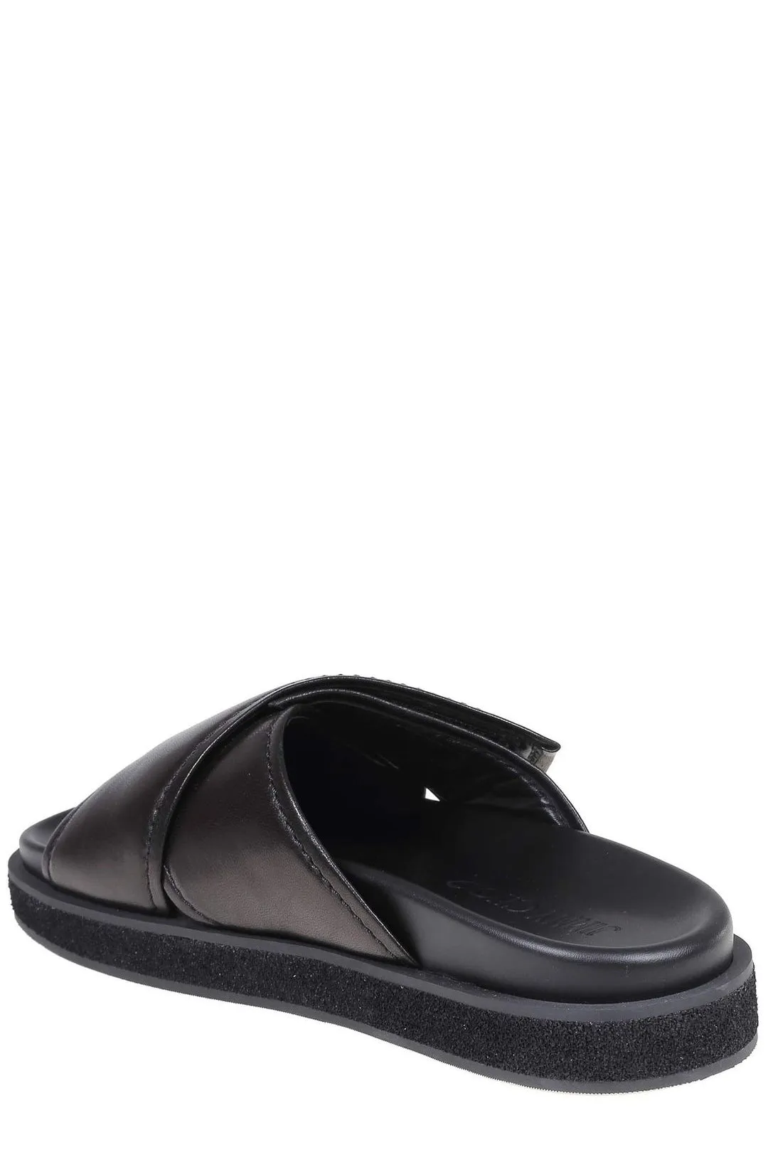 Jimmy Choo Logo Detailed Slip-On Sandals
