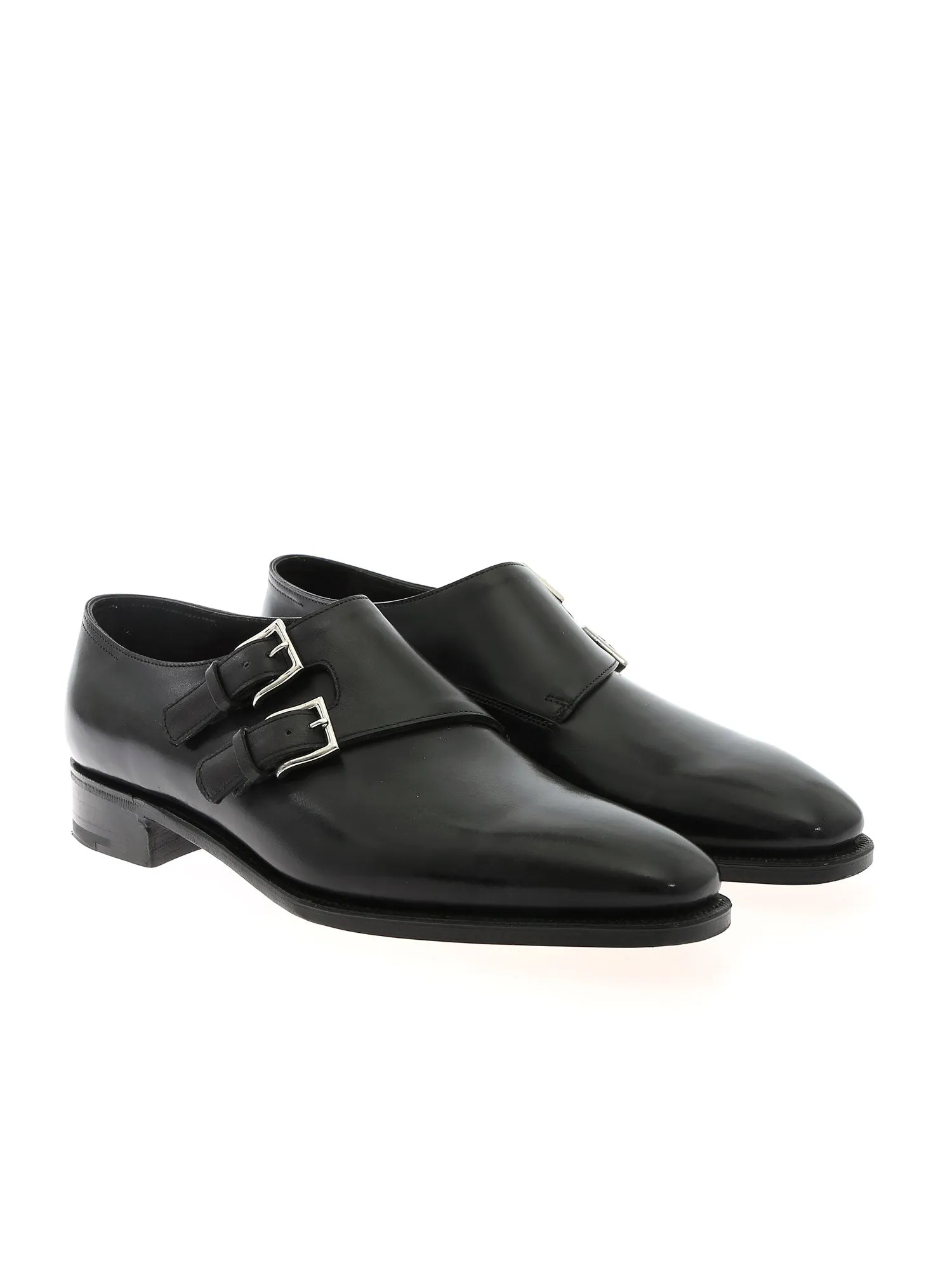 John Lobb Chapel Museum Monk Strap Shoes