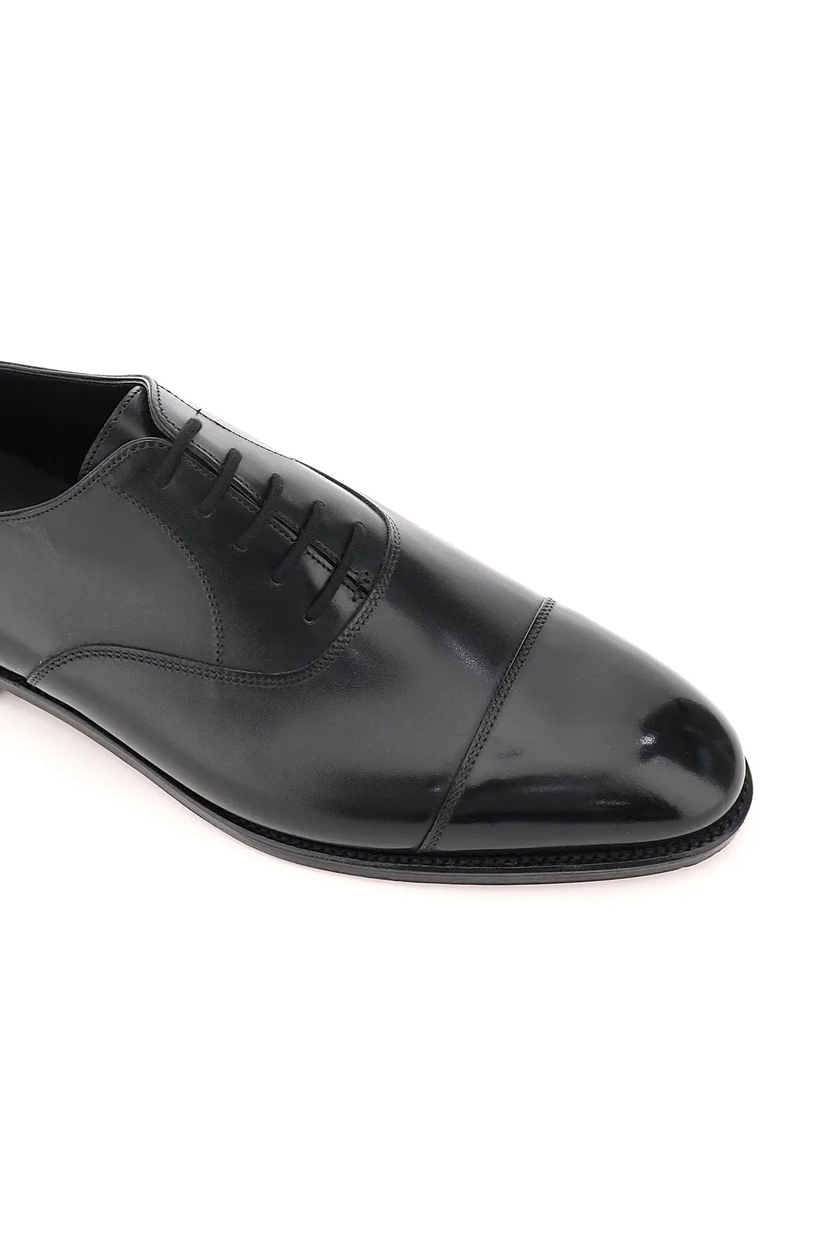 John Lobb City II Oxford Lace-Up Shoes