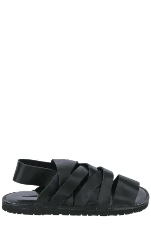Junya Watanabe Cross Strap Slingback Sandals