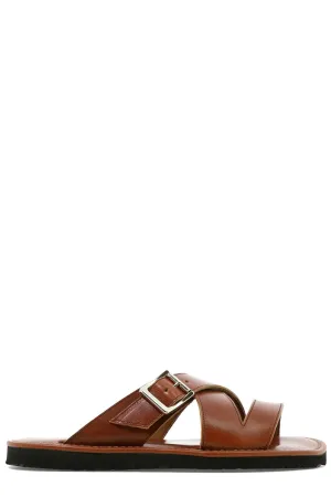 Junya Watanabe MAN Crossover Buckle Strap Sandals