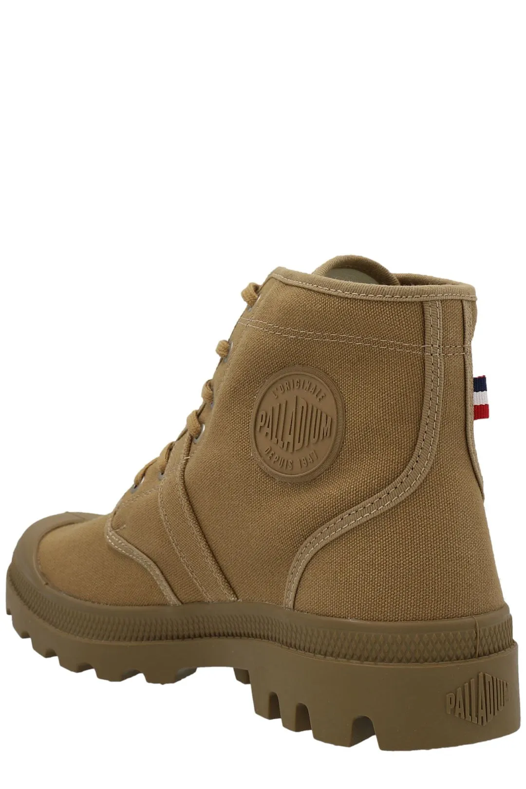 Junya Watanabe X Palladium Logo Printed Ankle Boots