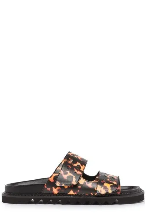 Just Cavalli Buckle Fastening Open-Toe Sandals