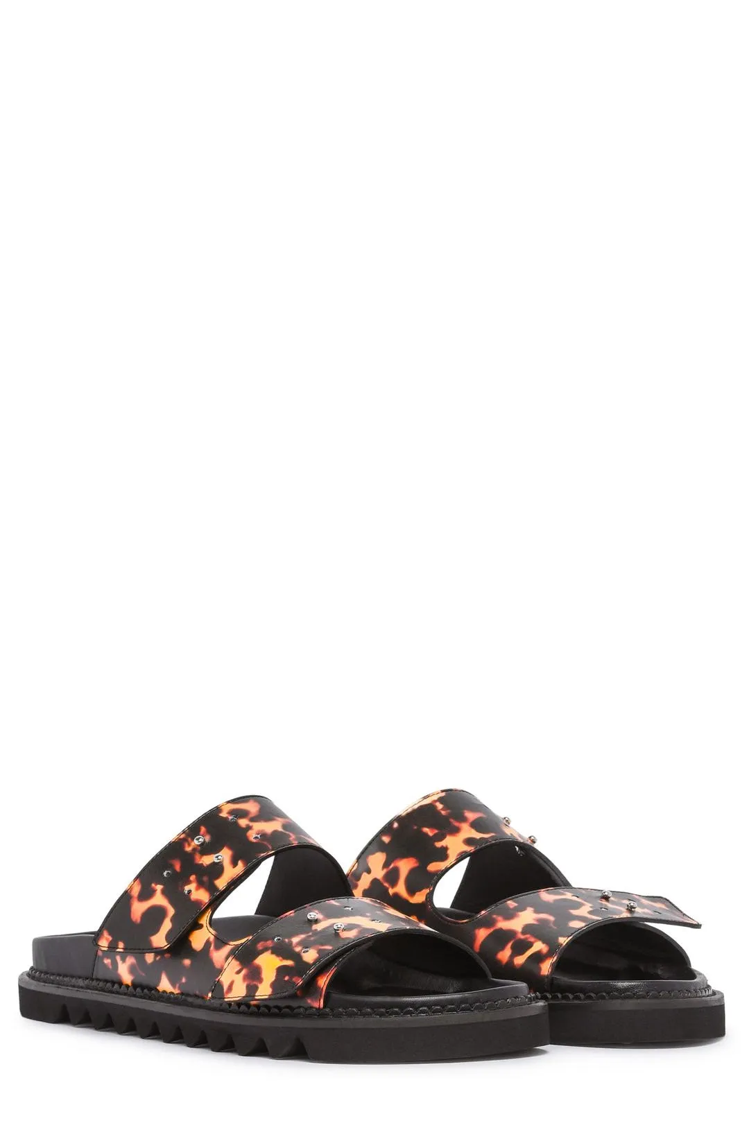 Just Cavalli Buckle Fastening Open-Toe Sandals