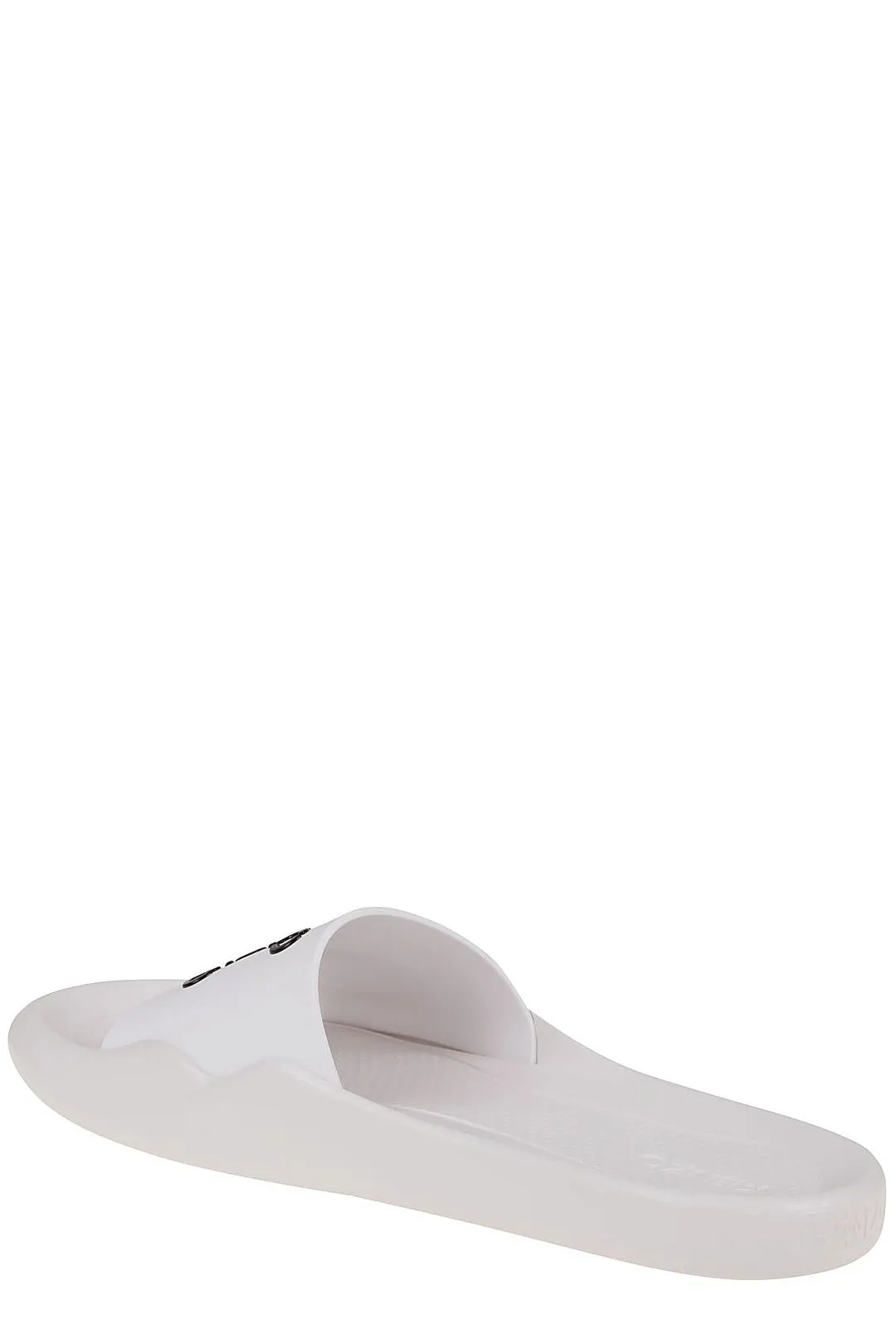 Kenzo Logo Printed Open Toe Slides