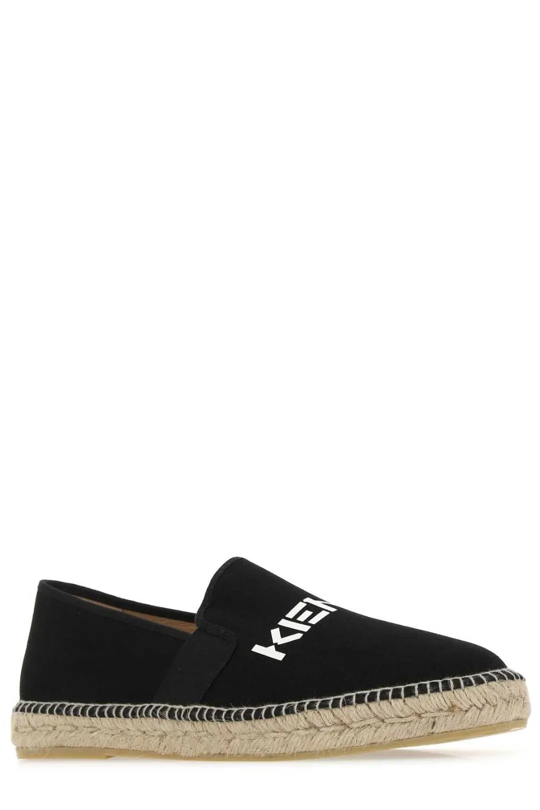 Kenzo Logo Printed Round Toe Espadrilles