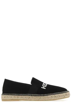 Kenzo Logo Printed Round Toe Espadrilles