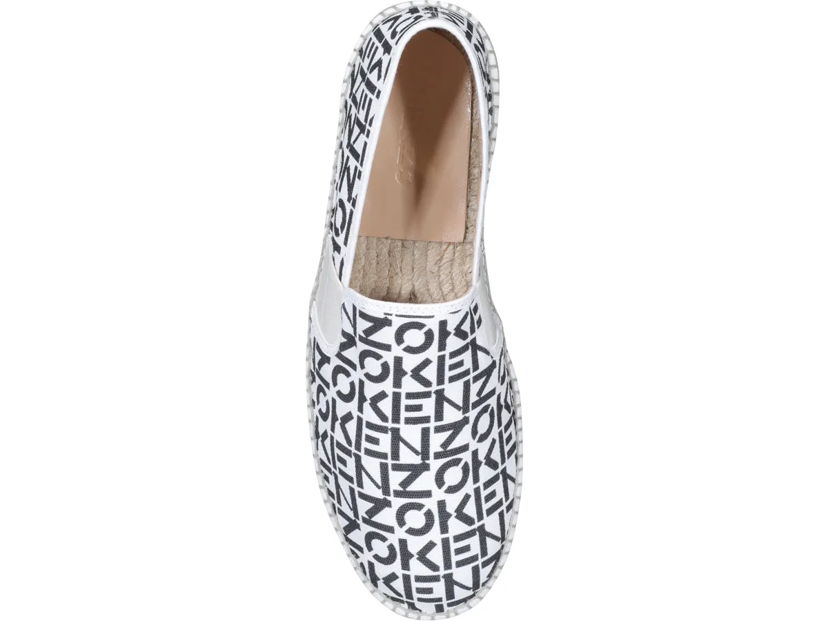 Kenzo Sport Logo Monogrammed Espadrilles