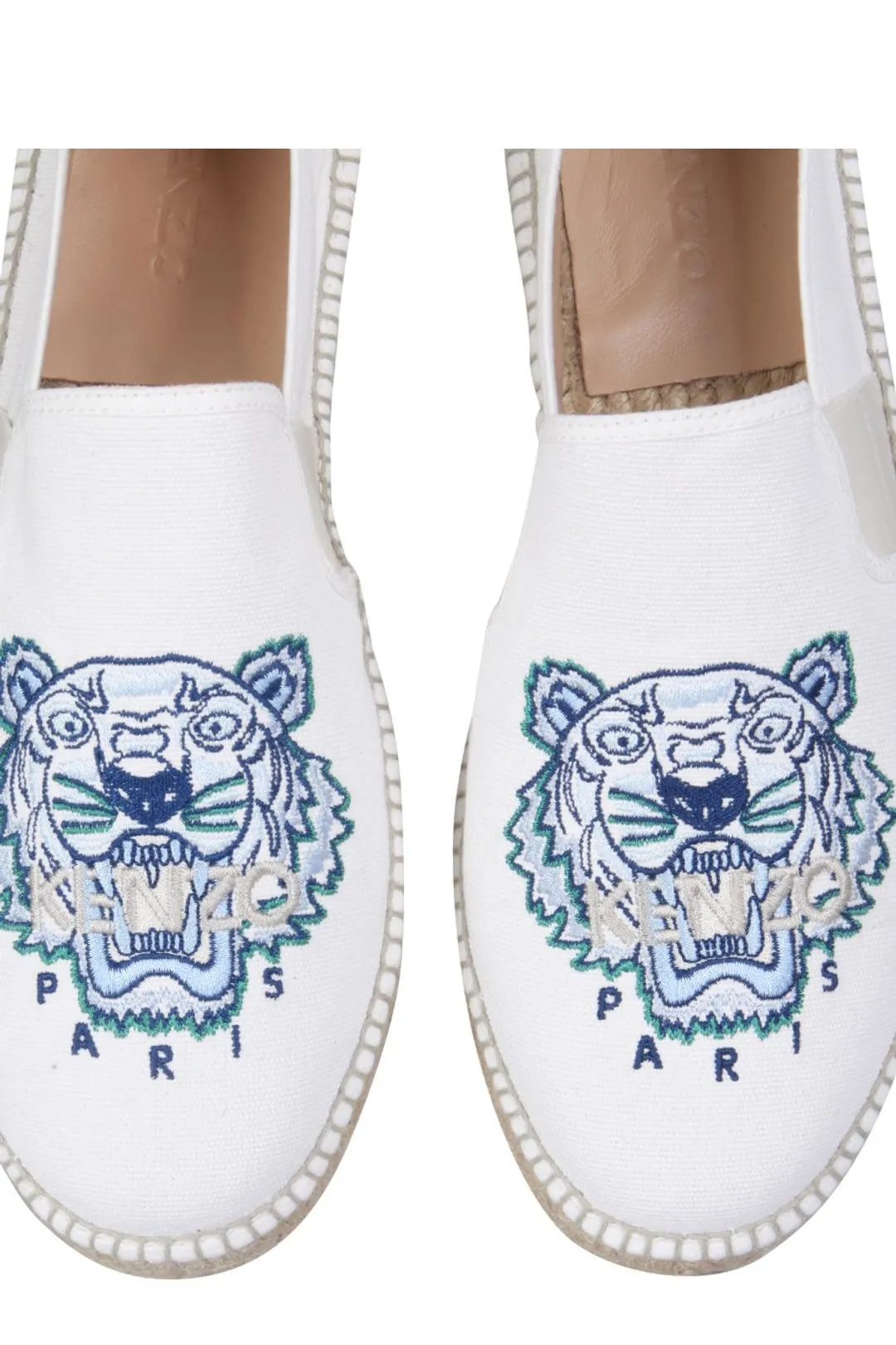 Kenzo Tiger Embroidered Espadrilles