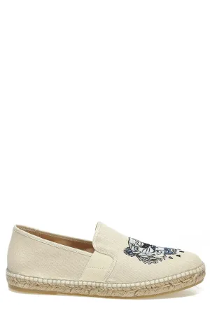 Kenzo Tiger Embroidered Espadrilles